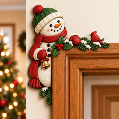 ⏰LAST DAY 50% OFF 🎅Christmas Peekaboo Door Frame Corner Decor
