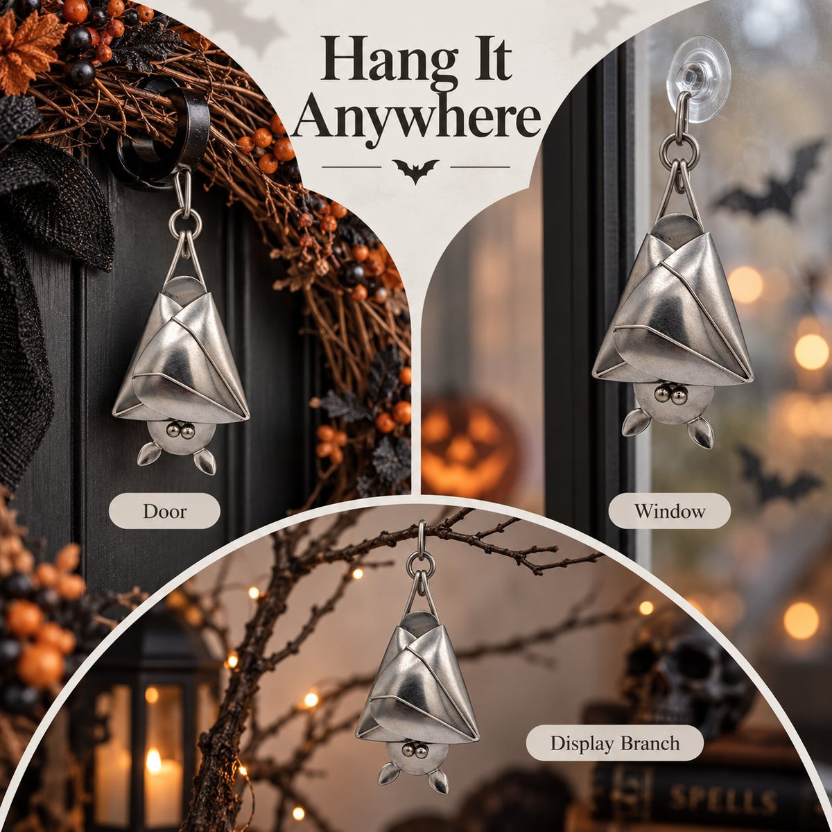 🔥Last Day 49% OFF - 🦇Handcrafted Shy Hanging Bat – Your New Little Houseguest