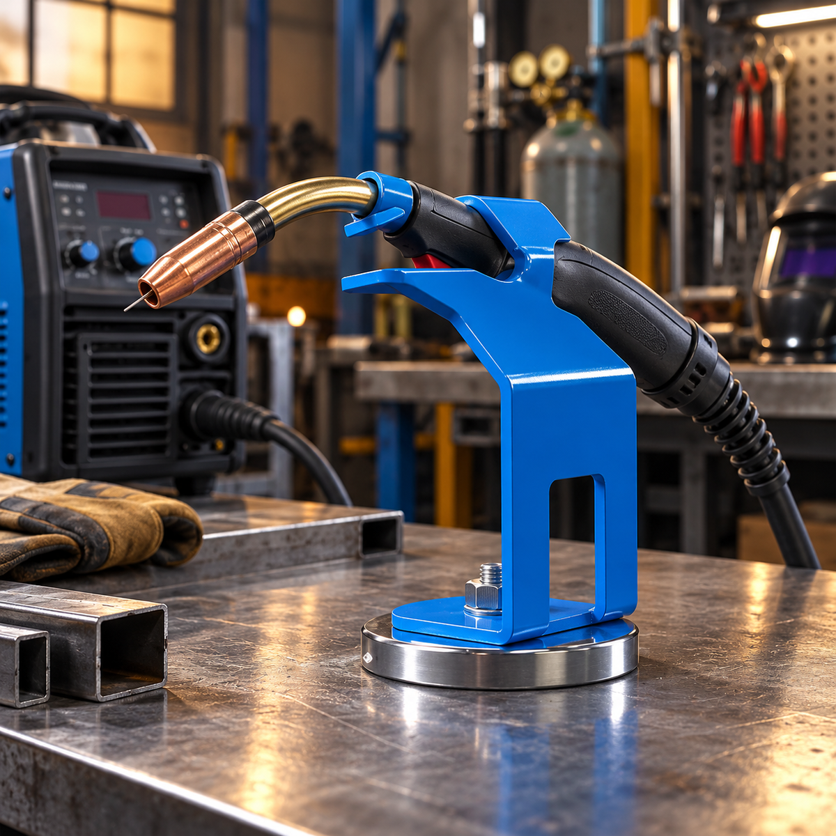 📢📢50% OFF !! ⏰Magnetic TIG MIG Welding Torch Holder Stand