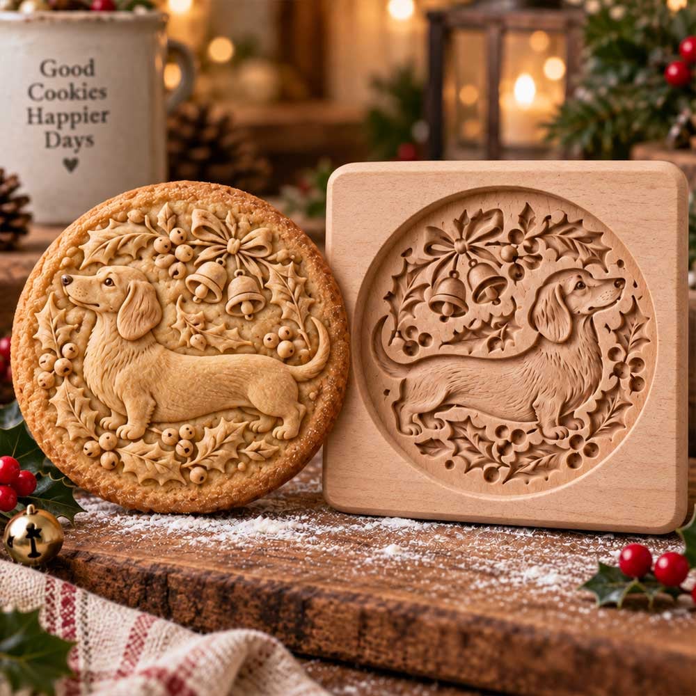 🦊 Forest Friends™ – Woodland Animal Cookie Mold Set