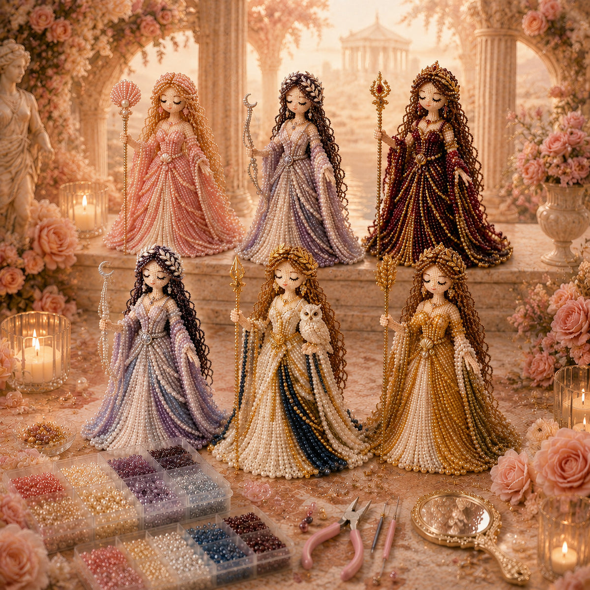 👑✨Divine Beaded Goddess  Kit