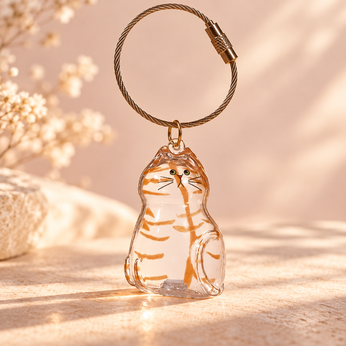Fur-Ever With Me™ – Cat Fur Keepsake Keychain