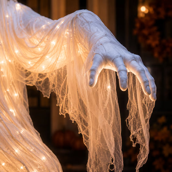 Halloween ghost yard decoration
