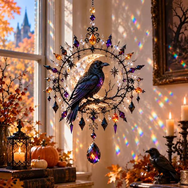 Halloween Crystal Suncatcher – 5 Witchy Window Designs