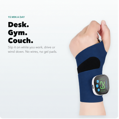 Adjustable EMS Pulse Wrist Massager