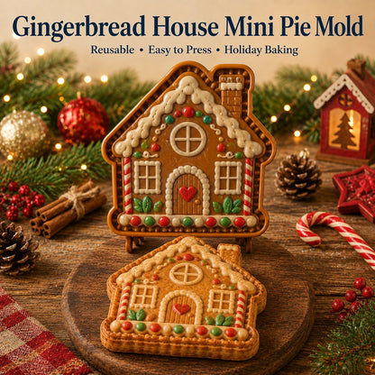 ⏳ 69% OFF – 🎄16pcs-Design Christmas Mini Pie Mold Collection | Reusable Embossed Molds for Shaping Detailed Santa, Snowman, Reindeer, Tree & Holiday Pies 🥧✨
