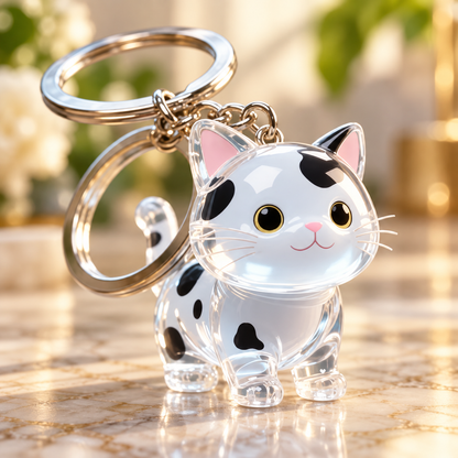 Fur-Ever With Me™ – Cat Fur Keepsake Keychain