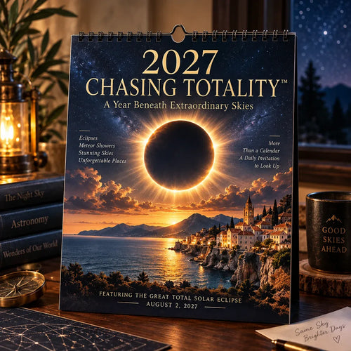 ⏳ Last Day 49% OFF – 🌌 2027 Chasing Totality™ Celestial Wall Calendar | 12 Extraordinary Skies & August Total Solar Eclipse ✨