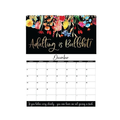 🔥 FUCK IT, IT’S 2027!™ – The Unhinged Swear Word Calendar for Women Who Are So Done