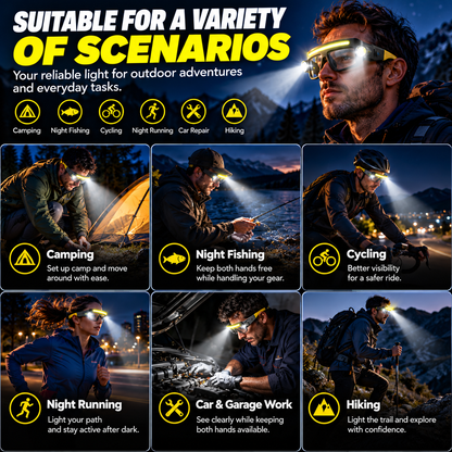 ⚡BeamGlide™ Hands-Free LED Glasses