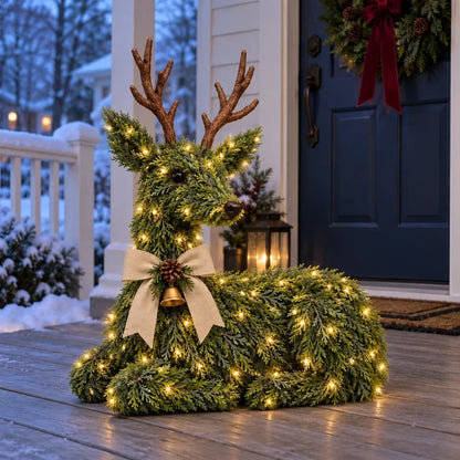 🎉Evergreen Reindeer Christmas Decoration
