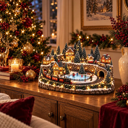 🎄 Limited-Time Christmas Sale | Lighted & Animated Christmas Village Collection – Enchanting Miniature Scenes, Festive Lights & Holiday Magic for Your Home ✨