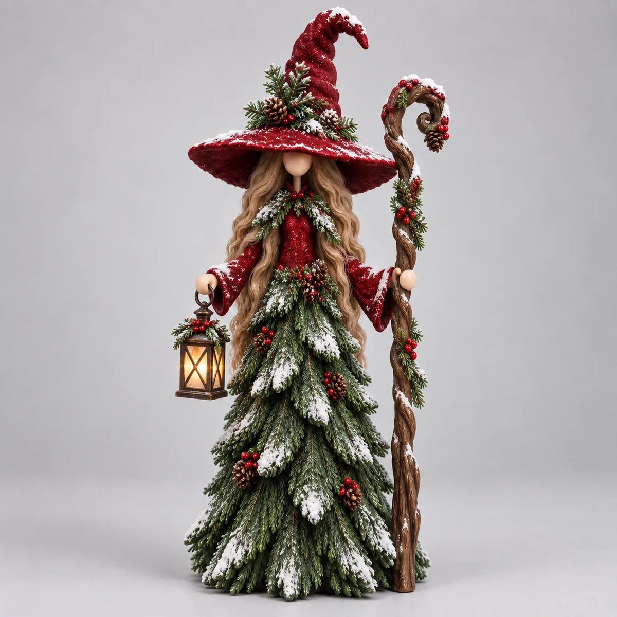 Lantern Keeper Christmas figurine