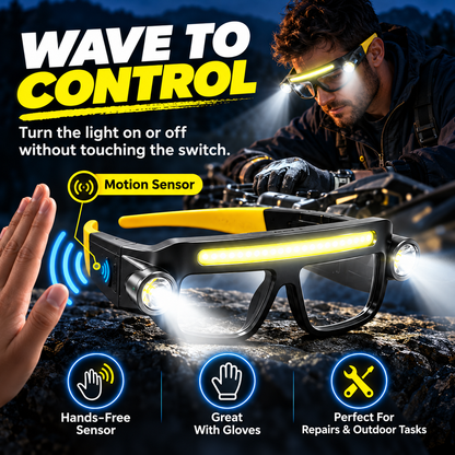 ⚡BeamGlide™ Hands-Free LED Glasses