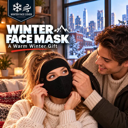 ❄️ Limited-Time Winter Sale | Fleece-Lined Winter Face Mask with Detachable Goggles – Cozy Warmth & Wind Protection for Cold Days