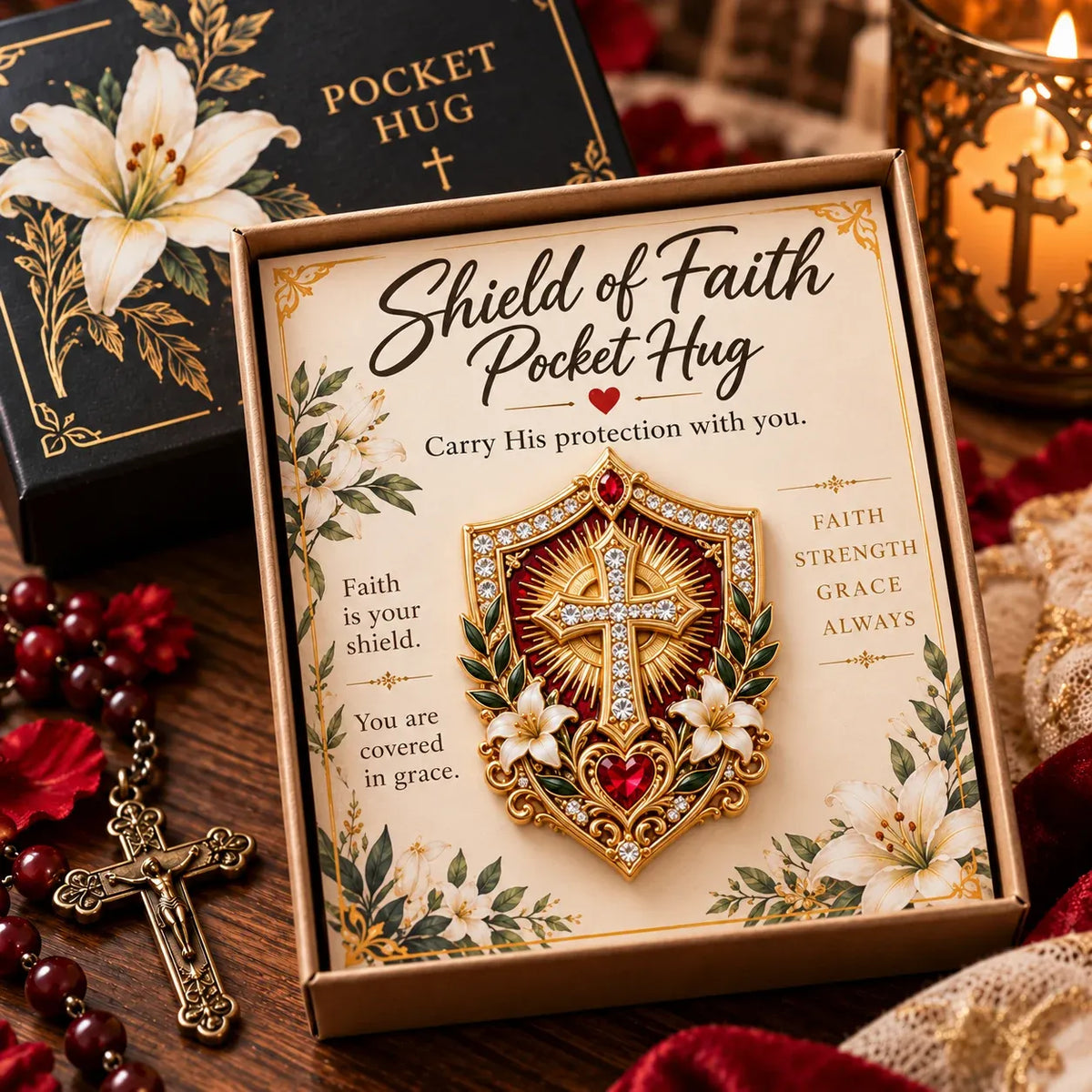 ✝️ Carry the Faith™ 3D Pocket Hug – A Little Reminder of Love (7 Designs)