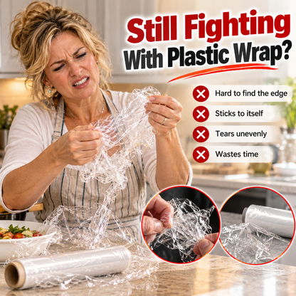 🍽️✨ Clear Food Wrap for Bowls & Plates