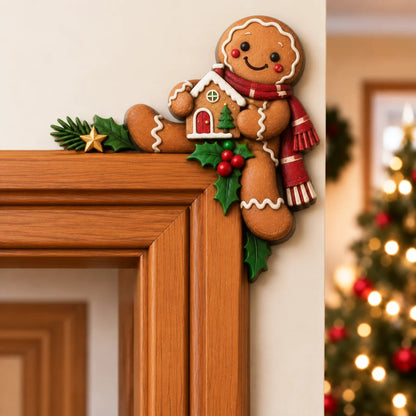 ⏰LAST DAY 50% OFF 🎅Christmas Peekaboo Door Frame Corner Decor