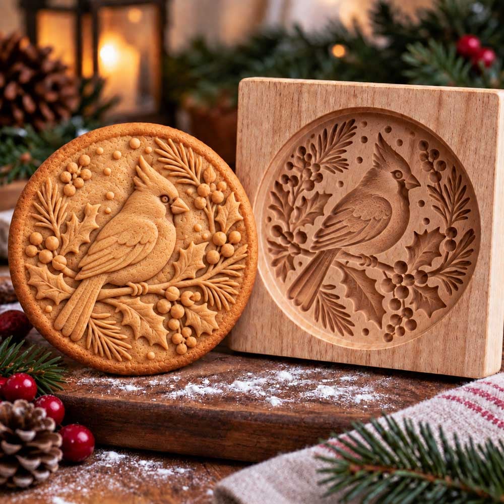 🦊 Forest Friends™ – Woodland Animal Cookie Mold Set