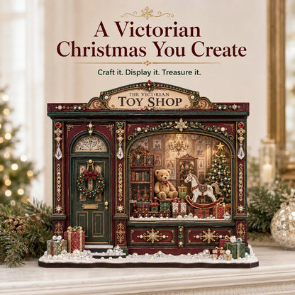 Victorian Toy Shop DIY Craft Kit – Christmas Miniature Decor