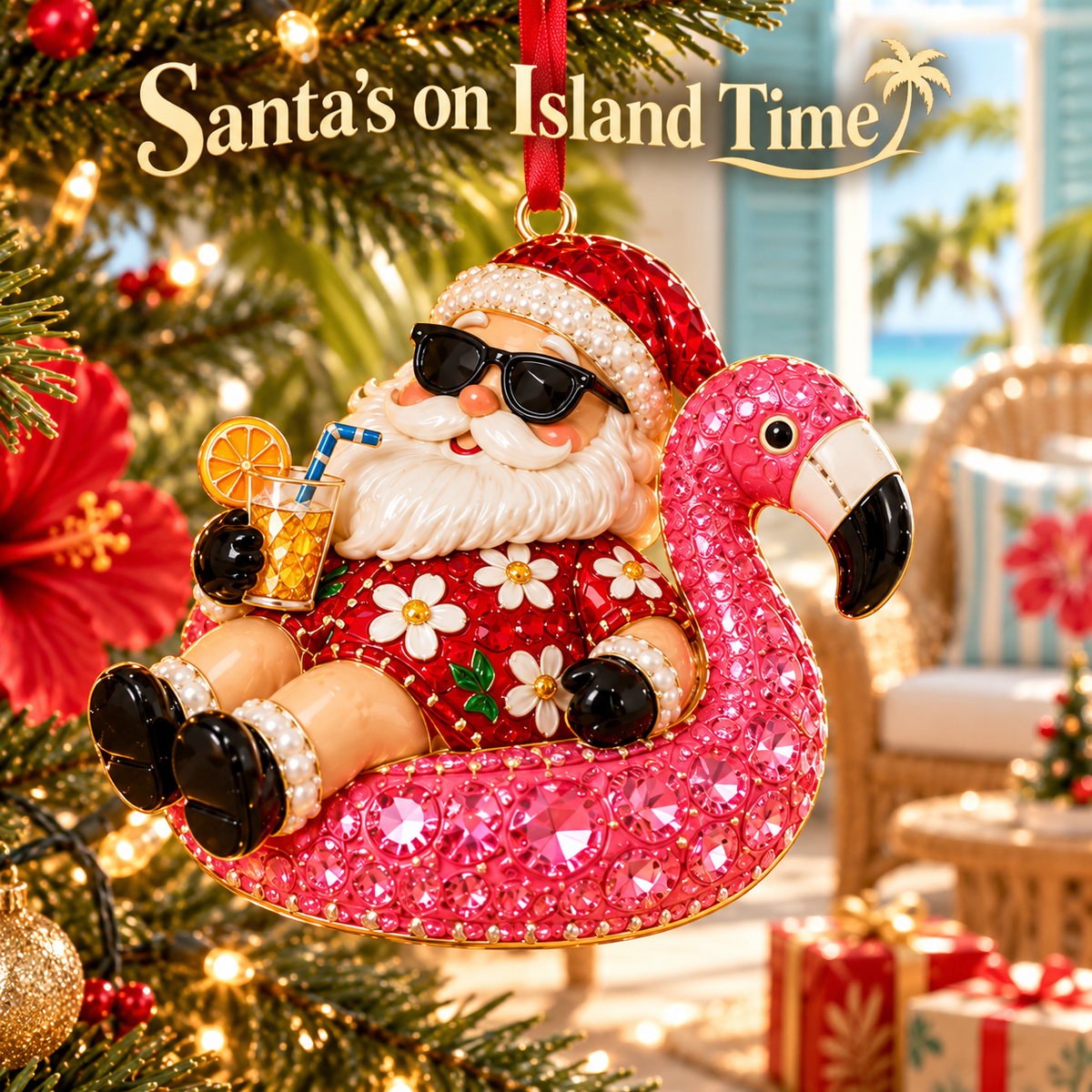 🎄 Limited-Time Christmas Sale | 2026 Santa’s Off-Duty Ornaments – 8 Sparkling Designs for a Tree Full of Cheer ✨