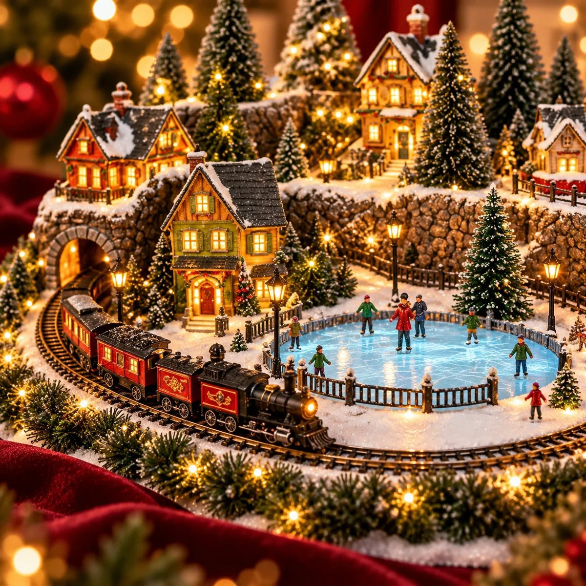 🎄 Limited-Time Christmas Sale | Lighted & Animated Christmas Village Collection – Enchanting Miniature Scenes, Festive Lights & Holiday Magic for Your Home ✨