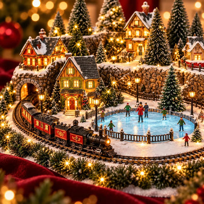 🎄 Limited-Time Christmas Sale | Lighted & Animated Christmas Village Collection – Enchanting Miniature Scenes, Festive Lights & Holiday Magic for Your Home ✨