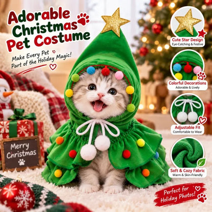 🎄Christmas Tree Pet Cape