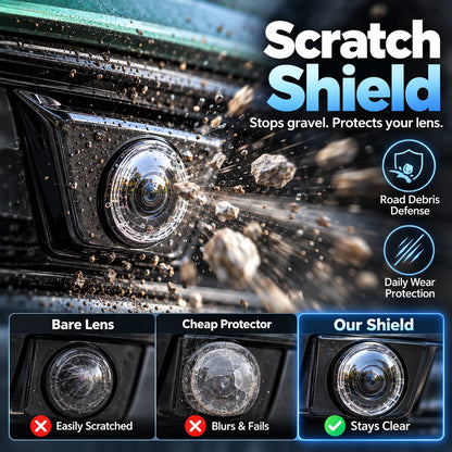 🚘Anti-Rain & Scratch Car Camera Film (4-Pack) 💧