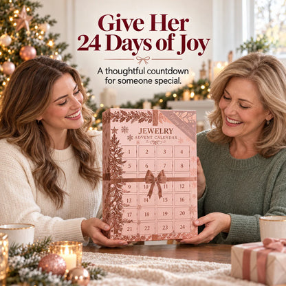 🎄 24-Day Christmas Jewelry Advent Calendar – A New Surprise Every Day