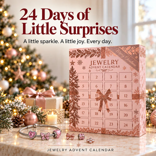 🎄 24-Day Christmas Jewelry Advent Calendar – A New Surprise Every Day