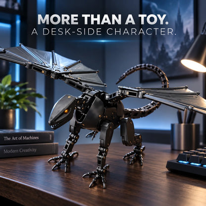 🥚🐉 DragonMorph – Egg to Dragon Transforming Mechanical Toy🐉