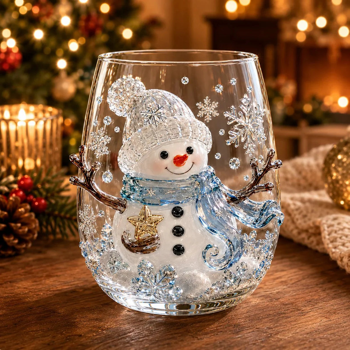 🎄✨ Magical Christmas Glass Cups – Festive Designs & Perfect Holiday Gifts 🎁
