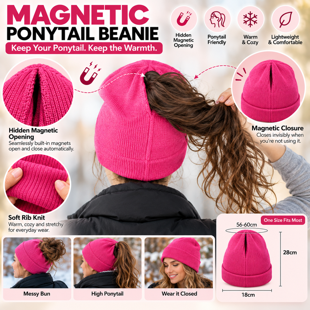 Ponytail beanie product photo
