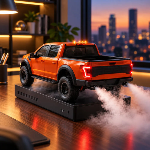 🚘💨 LED Pickup Truck Humidifier – Realistic Exhaust Mist & Cool Truck Desk Decor