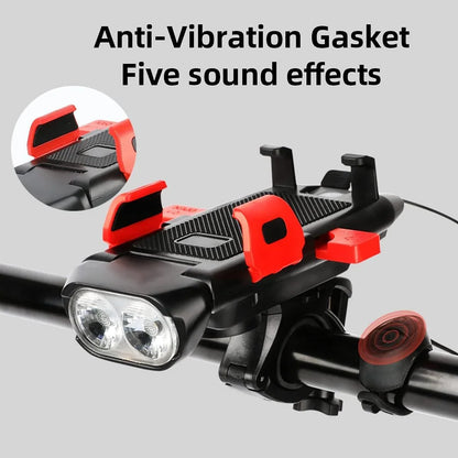 4-in-1 Multi-function Bicycle Light