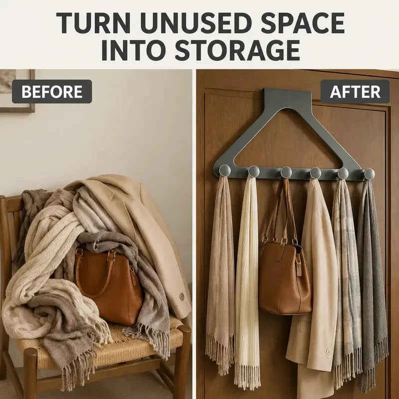 Over-the-Door Triangle Hanging Organizer