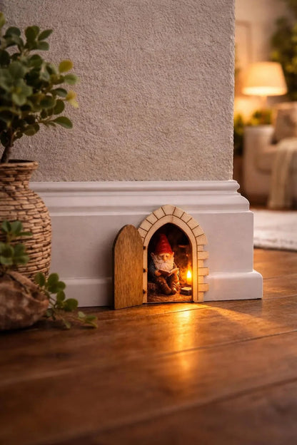 🚪✨The little elf door that can be opened – a hidden little world