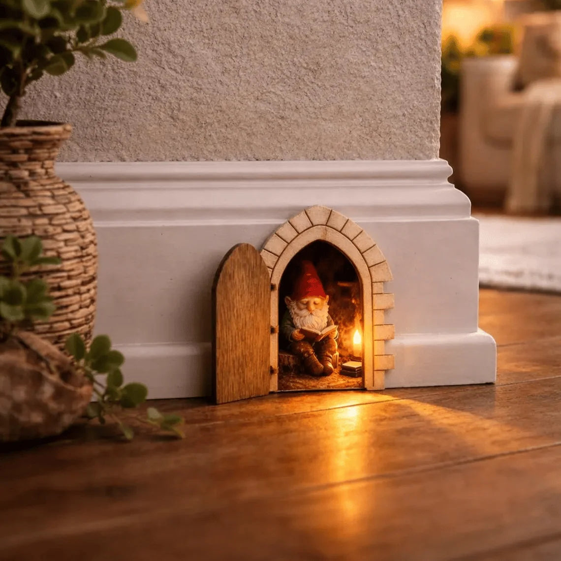 🚪✨The little elf door that can be opened – a hidden little world