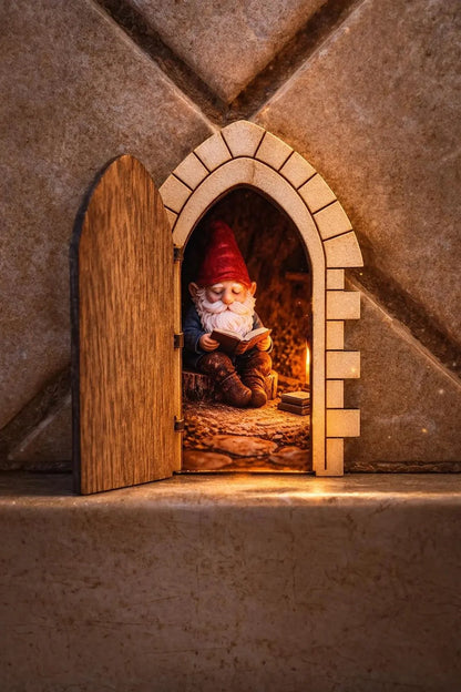 🚪✨The little elf door that can be opened – a hidden little world