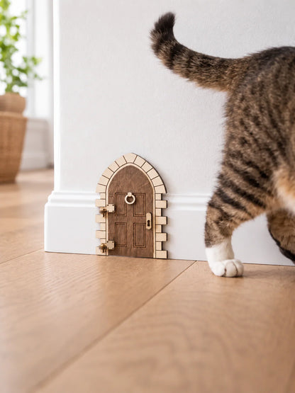 🚪✨The little elf door that can be opened – a hidden little world