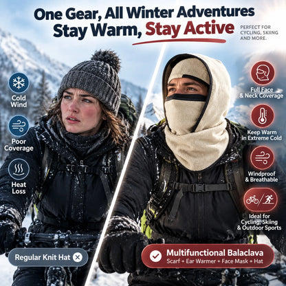⏳LAST DAY SALE 50% OFF!!❄️Winter All-In-One Scarf Ear Cover Warm Balaclava