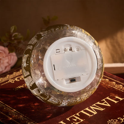 Christianartworkshop Illuminated Nativity Scene Glass Sphere: Symbol of Gentle Heavenly Radiance