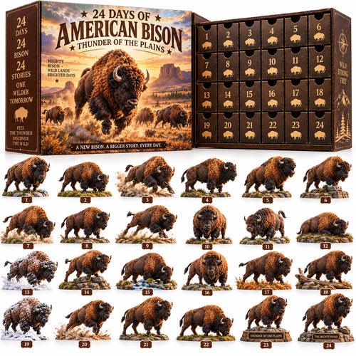 🦬24 Days of Wild American Bison – The Spirit of the Great Plains