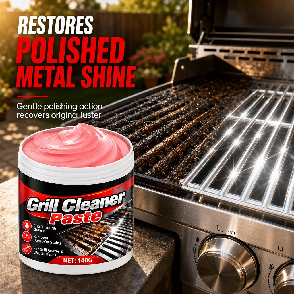 Oven And Grill Cleaning Paste For Tough Grease Removal⏳