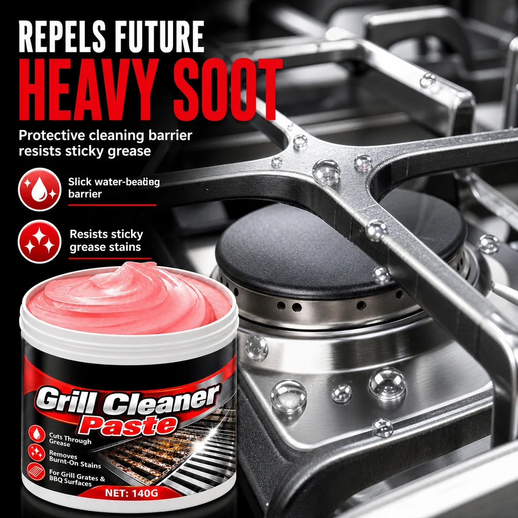 Oven And Grill Cleaning Paste For Tough Grease Removal⏳