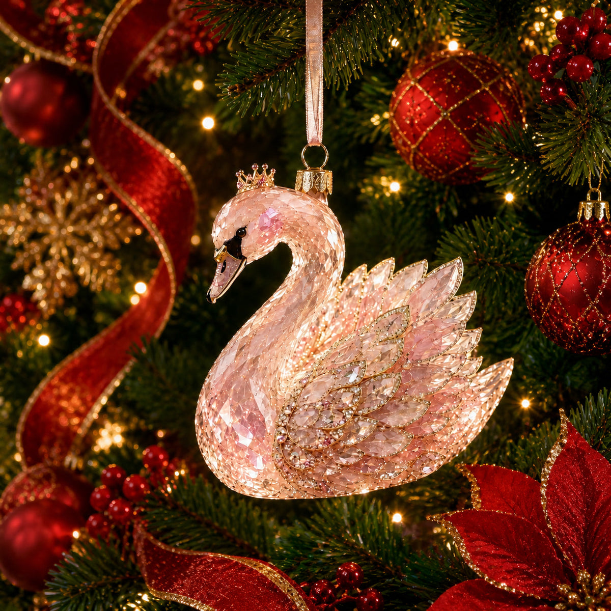 🎅 2026 Christmas Gift 50% Off--⏳ Last Day 49% OFF – 💎 Luxury Crystal Christmas Ornaments | Sparkling Gemstone Peacock, Butterfly & Bird Tree Decorations for Elegant Holiday Décor 🎄✨