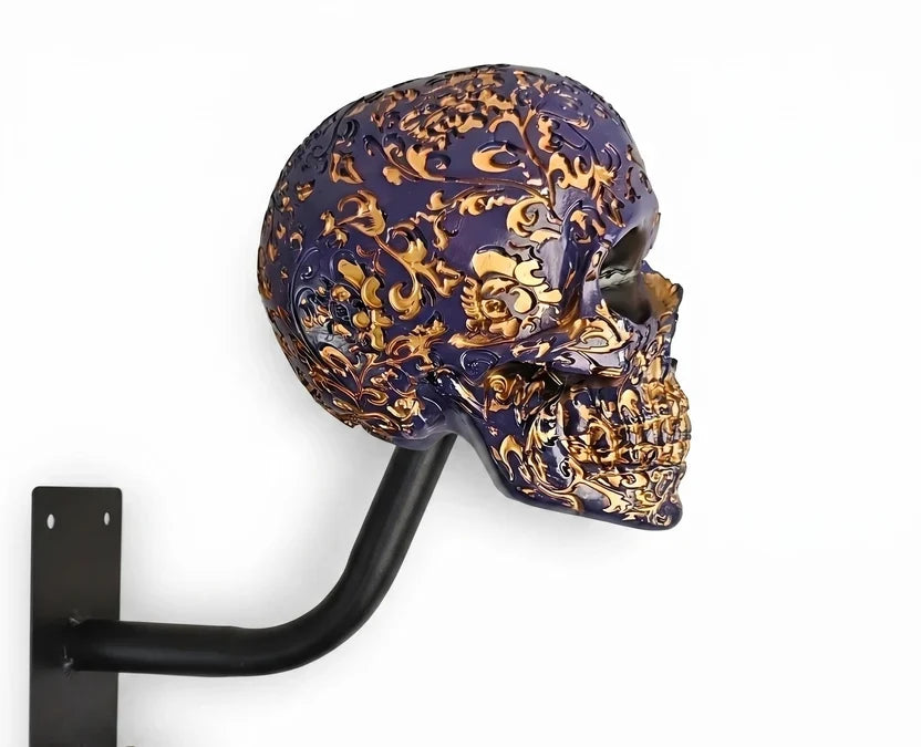 Skull helmet holder material details