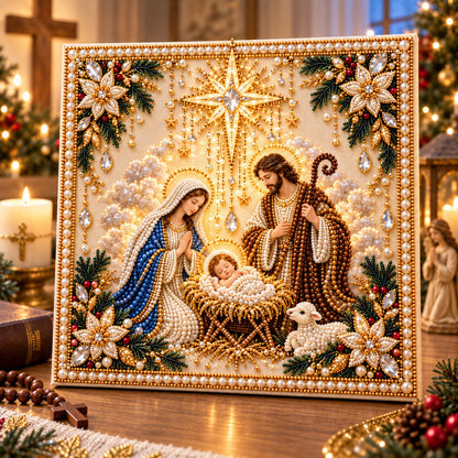 🙏✝️DIY Christian Pearl Artwork Kit✈️ Buy 3+ Get Free Shipping