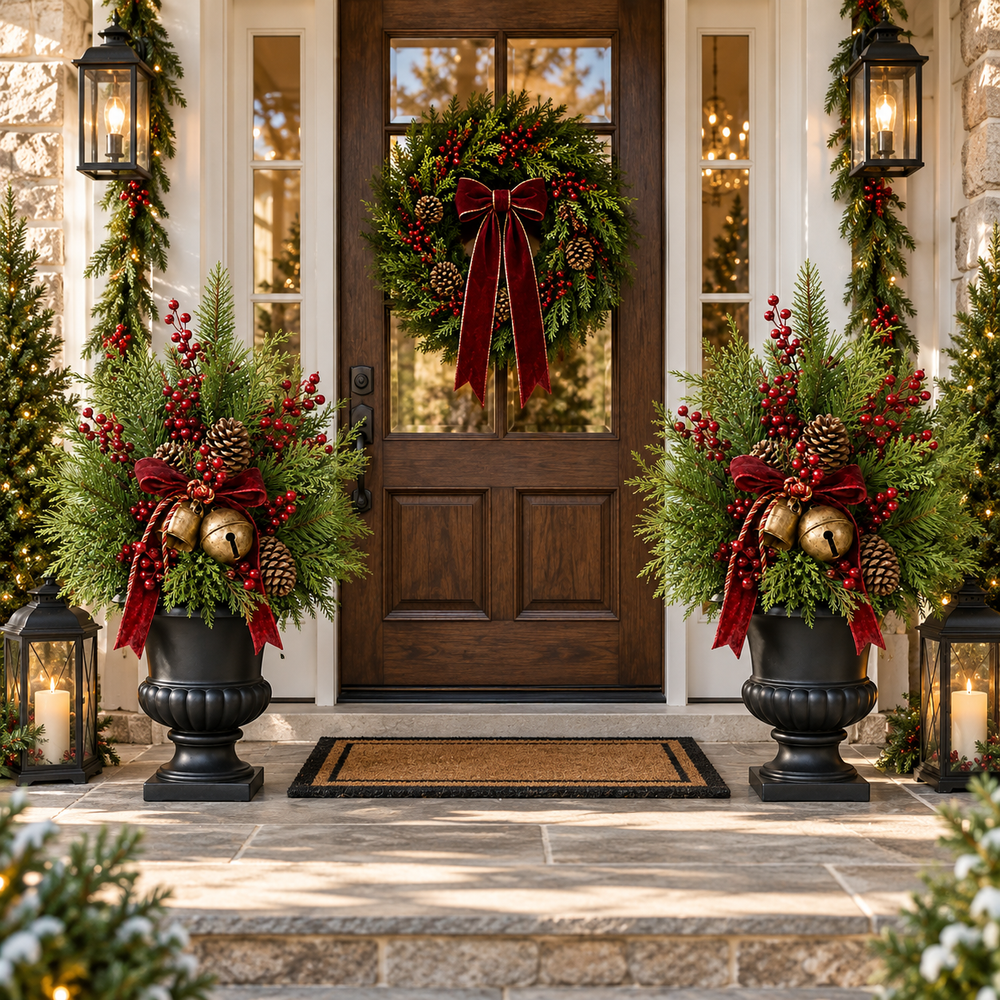 Evergreen arrangement product details